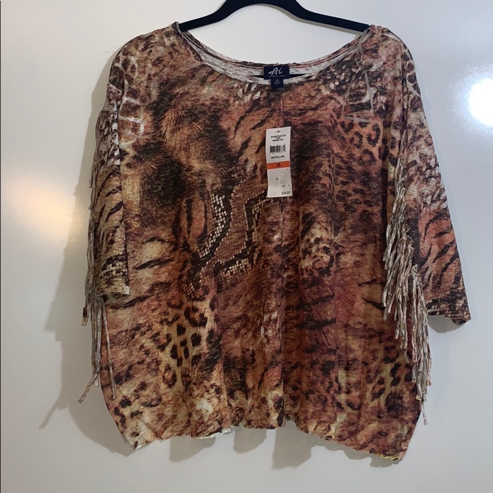 Authentic Icons Fringe Top